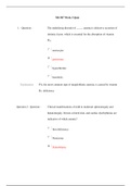 Chamberlain College of Nursing NR507 Week 3 Quiz ( New , 2020): Chamberlain College of Nursing (100% Correct)(SATISFACTION GUARANTEED, Check REVIEWS of my 1000 Plus Clients)