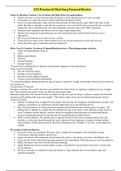 NURS 101 / Nursing 101 / NUR 101 - ATI Proctored Med Surg Focused Review, Latest Spring  2020 complete help, Bryant And Stratton College.