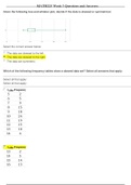 MATH225 Week 3 Quiz / MATH 225 Week 3 Quiz : Statistical reasoning for health sciences: Chamberlain College of Nursing (Complete Answers- 100% Score, Latest 2020)