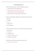 NR 283  Quiz 5 / NR283 Quiz 5 (Latest 2020) Pathophysiology: Chamberlain College of Nursing (Verified Answers, Already graded A)