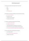 NR 283  Quiz 2 / NR283 Quiz 2 (Latest 2020) Pathophysiology: Chamberlain College of Nursing (Verified Answers, Already graded A)