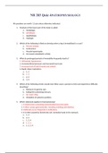 Chamberlain NR 283 Quiz 4 / Chamberlain NR283 Pathophysiology Quiz 4 (2019, Latest ) (Verified Answers,Download to Score A)