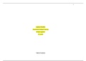 NR 661 Week 8 Assignment: Professional Portfolio (latest 2022/2023)  Mission and Vision Statement Reflections Resume with Job Posting Curriculum Vitae Salary Expectations Malpractice Insurance eLog Summary SOAP Notes Certificate of APEA Module Completion 