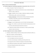 NR341 Exam 1 Study Guide (Latest 2020): Complex Adult Health: Chamberlain