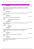 MA278 / BSC2346 Section 06 Human Anatomy and Physiology I Final Exams (3 Sets) Verified attempt scores - Rasmussen College.