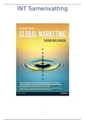 Food & Business: NL SAMENVATTING (INCL FIGUREN) Internationalisering Global Marketing (Hollensen) C-Cluster P2 of P4