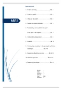 MRI Casus-Tentamen Periode 7-8