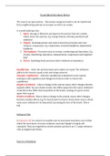 Full A Level Coasts Revision Notes - AQA, OCR