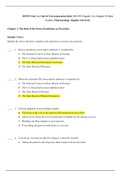 MN553 Unit 1 to Unit 10 Test preparation Quiz/ MN 553 Chapter 1 to Chapter 53 Quiz : Kaplan University ( Questions With Complete Answers, Latest 2020)