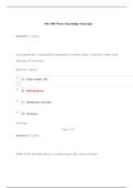 NSG 5003 Week 1 QUIZ to Week 10 Quiz, NSG 5003 Question Bank Ch 1 –Ch 30, NSG5003 Midterm Exam, NSG 5003 Final Study Guide, NSG5003 Final Exam: Advanced pathophysiology: South (Complete Answers- 100% Score, Latest 2020)