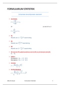 FORMULARIUM STATISTIEK