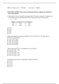 Chem1301_Third Exam Practice Test Fall 2019