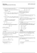 MATH 101 UBC Webwork 8 Questions and Answers pdf