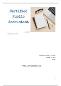 Certified Public Accountant