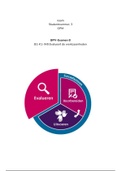 Bpv examen 8. Evalueert de werkzaamheden (GPM)