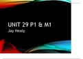 Unit 29- Understanding Retail P1 & M1 Powerpoint