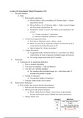 Dev Psych Lectures 10 and 11 Notes