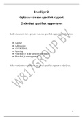 Specifiek Rapporteren - Opbouw - Beveiliger