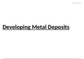 9.9 Developing Metal Deposits (Chapter 9: Economic and Engineering Geology)
