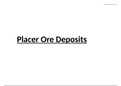 9.7 Placer Ore Deposits (Chapter 9: Economic and Engineering Geology)