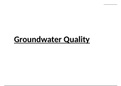 9.4 Groundwater Quality (Chapter 9: Economic and Engineering Geology)