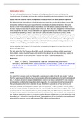 POL 303 Week 1 Discussion 2  Define judicial review. Define judicial activism and judicial restraint. Provide one recent example of judicial review by the Supreme Court. Explain if the reviews are ….examples of judicial restraint or judicial activism and 