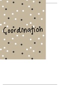 Coordinations