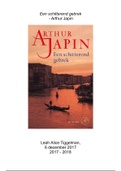 boekverslag van "een schitterend gebrek", geschreven door: Arthur Japin