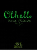 Othello - Character analysis