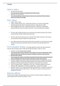 I.B. Chemistry Topic 3 Periodicity Revision Notes (Summarised)