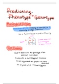 Phenotypes and Genotypes Summary