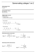 Samenvatting Vastgoedrekenen 2 (Hanzehogeschool Groningen)