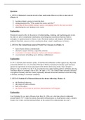 Question (latest 2022/2023) (TCO 1) Historical research involves four main tasks. Discover refers to the task of: Question (TCO 6) The United States entered World War I because it: Question (TCO 5) Nicholas II of Russia abdicated the throne following: Que