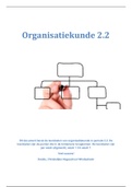 Organisatiekunde 2.2