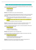 NR442 - RN Community Health Practice Assessment B (50 Items) Answered, all correct.