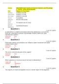 BSC2347 Human Anatomy and Physiology II / BSC 2347 Human Anatomy and Physiology II, Module 11 Final Exam (Version-1) (Latest): Rasmussen College(Verified answers, Already Graded A)