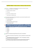 SEJPME II  Module 14 Quiz answers (LATEST) :(VERIFIED 100% CORRECT)