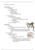 Samenvatting: BOKS Anatomie. Levensfasen 