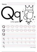 KINDERGARTEN ALPHABET WORKSHEETS