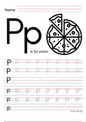 KINDERGARTEN ALPHABET WORKSHEETS