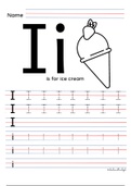 KINDERGARTEN ALPHABET WORKSHEETS