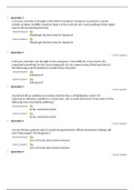 NURS 6501 Week 3 Quiz Answers Advanced Pathophysiology