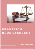 Praktisch bedrijfsrecht (H12.1 + H13 + H9 + H7 + H4.1.5 + H8.3 + 8.4)