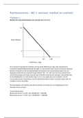 Werkgroepuitwerkingen Rechtseconomie week 1-6 (Rijksuniversiteit Groningen, 2019/2020)