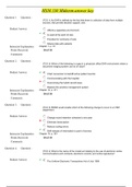 HSM 330 Midterm answer key, unabridged;100% aggregate