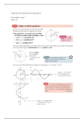 Trigonometric identities and equations