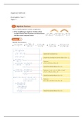 Algebraic Methods