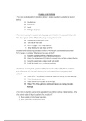 Chamberlain College of Nursing : NR 222 FUNDS EXAM,NR 222 Test Preparation Exam 1, NR 222 UNIT 1 QUIZ,NR 222 Unit 3 Exam 1 ,NR 222 Unit 6 Exam 2,NR 222 Unit 8 Final Exam (NEW 2020): Health and Wellness (100% CORRECT ANSWERS)