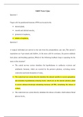 NR 507 Week 5 Quiz / NR507 Week 5 Quiz (2 Versions,NEW): Advanced Pathophysiology: Chamberlain College of Nursing (Latest 2019/20 Complete Solution, Already Graded A)