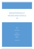 Beroepsproduct Nederlands-Engels 1A